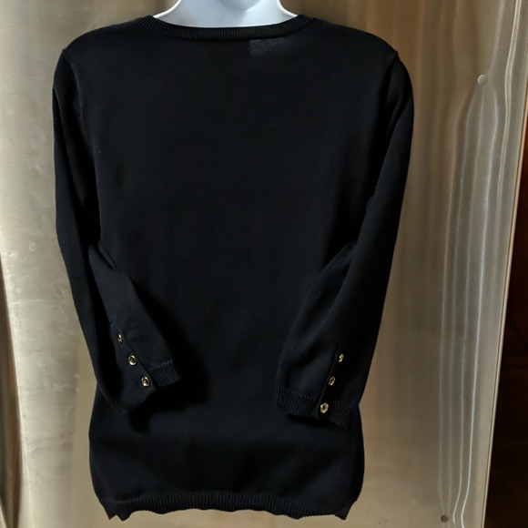 Talbot's Petites Dark Navy Sweater - Picture 3 of 4